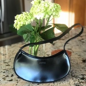 Black Hard Shell Handbag